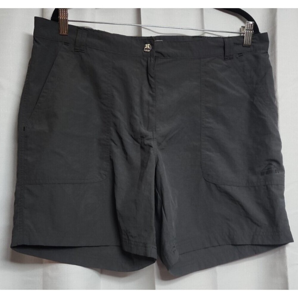 McKinley Women's XL Gray 7 Inch Inseam Outdoor Polyamide Shorts Hiking , Beach